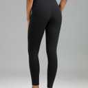Colorfulkoala Women's High Waisted Yoga Pants 7/8 Length Leggings with Pockets (Black, XS)
