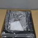 4 Tier 5 Gallon Water Jug Holder with 4 Lockable Wheels - Water Bottle Rack Organizer with Movable Casters, Heavy Duty Water Storage Rack Dispenser Stand for Kitchen Office Garage/Black