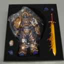 JOYTOY 7-inch Warhammer 40K 1/18 Action Figure, Ultramarines Primarch Roboute Guilliman Collection, Gift for Action Figure Lovers & Collectors Above 15 Years Old
