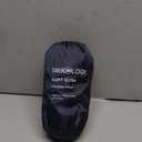 TREKOLOGY Camping Pillow - Large Inflatable (24"x15") for Home-Like Comfort, Portable & Ergonomic, Easy to Clean, Durable & Leak-Proof, Removable Strap for Secure Fit  ALUFT Ultra (Grey) (Gray)