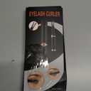 Heated Eyelash Curler - 2 in 1 Clip-Type Eyelash Curlers - Electric Eyelash Curler Rechargeable for 24H Long Lasting, 3 Heating Modes, 8S Fast Heating, Makeup Tool Gifts for Women, Black-F