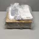 Forbena Potty Training Toilet Seat with Step Stool Ladder, Toddler Kids Potty Seat for Boys Girls, Non Slip Foldable Toilet Training Seat with Soft Cushion, Comfortable Handles (White-Grey)