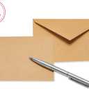 American Greetings Bulk Blank Cards with Envelopes, Pink Heart Stationery (200-Count) (red, pink, white, kraft)