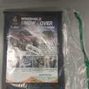 EcoNour Car Snow Cover Compatible for Jeep Compass | Windshield Cover for Ice and Snow with S-Hook Straps | Heavy-Duty 600D Oxford Winter Car Cover, Waterproof & Anti-Slip