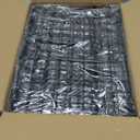 4-Tier Stackable Closet Organizers and Storage Shelves, Clothes Shelf Organizer Basket Bins, Foldable Sweater Storage for Closet Organizer System, Black (Patent Pending)