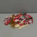 27 Pcs Biker Santa Claus Christmas Ornaments Decorations Santa on Motorcycle Ornament Motorcycle Christmas Tree Wooden Hanging with Rope Creative Gifts for Xmas Tree Family