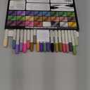 ARTISTRO 24 Metallic Dual-Tip Acrylic Paint Markers for Rock, Canvas, Glass, Wood, & More Fine + Dot Tips