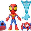 Hasbro Spidey and HIS Amazing Friends Marvel Web-Spinners, Spidey Action Figure with Accessories, Web-Spinning Accessory
