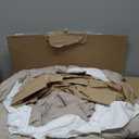 Andency King Size Comforter Set - 7 Pieces Bed in a Bag King Bedding Comforter Sets Oatmeal, Winter Solid Soft Lightweight Comforter with Fitted Sheets, Flat Sheets, Pillowcases & Shams (King (104"x90"))