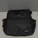 Cute Car Trash Can with Lid  Multipurpose Collapsible Trash Bin for Car, Leak-Proof Organizer, Waterproof Garbage Can with Storage Pockets & Adjustable Straps, 2 Gallons (Black Leopard)