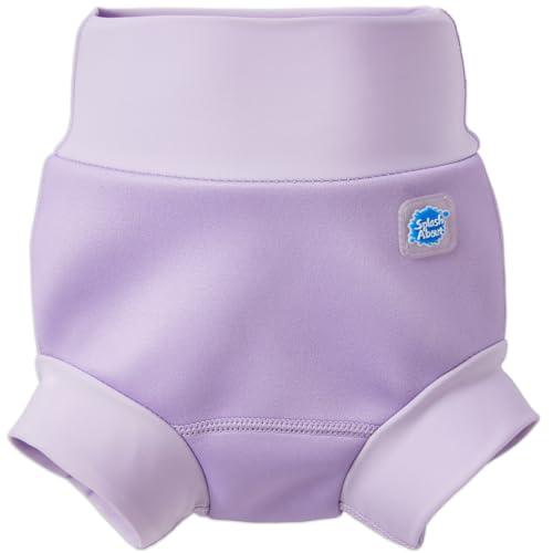 Splash About Happy Nappy Reusable Swim Diaper, Lilac, 3-6 Months