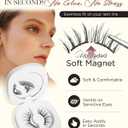 BEYELIAN Magnetic Eyelashes with Applicator, Soft Magnetic Lashes Natural Look Upgrade Lash Fixer Comfortable & Secure Fit Easy to Apply Reusable (CS101+Lash Fixer)