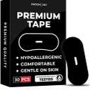PATCH4U Premium Tape (30 Pack)  Pain Free Removal, Hypoallergenic, Latex Free & Gentle On Skin  Skin Friendly Adhesive Cotton Tape, Set of 2
