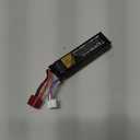 11.1V LiPo Airsoft Battery with Connector 2000mAh 30C Rechargeable Stick Batteries for Airsoft Guns Airsoft Rifle