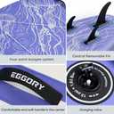 2 x Inflatable Paddle Board,Stand Up Paddle Board Set, Extra Wide SUP Board with Removable Fin, Floating Paddle, Hand Pump, Waterproof Phone Pouch,Traveling Board