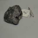 Topcosplay 5pcs Set Old Lady Wig and Accessories Short Curly Grey Granny Costume Wig Grandma Wig Halloween Party Wigs