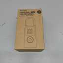 Tire Inflator Portable Air Compressor, 150 PSI Cordless Bike Pump, Air Pump for Auto, Motorcycle, Bicycle, Balls with Pressure Gauge, LED Light & Car Accessories, Black, Large Capacity