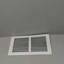 Fits 14x6 Duct Opening | Steel Return Air Grille by Handua | Vent Cover Grill for Sidewall and Ceiling | White | HVAC Cold Air Intake Grille | Outer Dimensions: 15.75"W X 7.75"H