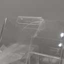 STORi Audrey Stackable Bin Clear Plastic Organizer Drawers | 2 Piece Set | Organize Cosmetics and Beauty Supplies on a Vanity | Made in USA