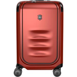 Victorinox Spectra 3.0 Frequent Flyer Carry-On - Modern Hardside Carry-On Luggage - Rolling Suitcase with Spinner Wheels - Holds Travel Accessories - 37 Liters, Red