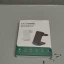 Foldable Wireless Charger for Google Pixel Watch 3/2, 3 in 1 Fast Charging Station Stand for Pixel 10 Pro XL/10 Pro/9/8/7 Pro/8a/8/7/6 Pro and Buds (Not for Pixel Watch 4/1) with QC Adapter (Black)