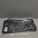 Cunno 4 Pcs Black Metal Flower Wall Decor Minimalist Art Wall Hanging Living Room Bedroom Floral Aesthetic Modern Sculpture Poppy Theme Home Kitchen Bathroom