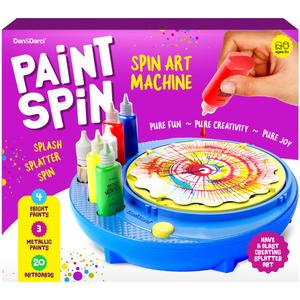 Dan&Darci Paint Spin Art Machine Kit for Kids - Easter Gift - Arts & Crafts for Boys, Girls - Art Craft Set for 6-9 Year Old Boy, Girl - Painting Spinner Toys - Birthday Gift Ideas for Ages 6-12 Year