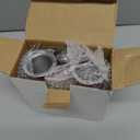 2 Pack Stemless Champagne Tumblers, 6 Oz Insulated Flute Tumbler, Double Insulated Unbreakable Glasses for Friends Birthday Christmas Wedding (Rose Gold)