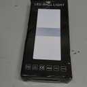 Lightess Modern Wall Sconce Dimmable Sconce Wall Lighting 12W Black Indoor Wall Lamp Acrylic Wall Mounted Lighting Fixture for Bedroom Living Room Hallway, Cool White