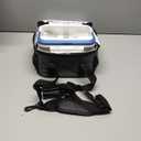 EAST OAK Cordless Electric Lunch Box for Adults, Heated Lunch Box Battery Powered with Automatic Heating, 5.5 Cups Portable Food Warmer with Removable Tray Divider (Blue)