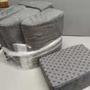 5 Pack 40D Density Foam Dog Ramp for Stairs Suits for Small Dogs Cats, Pet Steps Stairs for Staircase Stairs with Anti-Slip Bottom and Self-Sticky Pads to Fix Grey