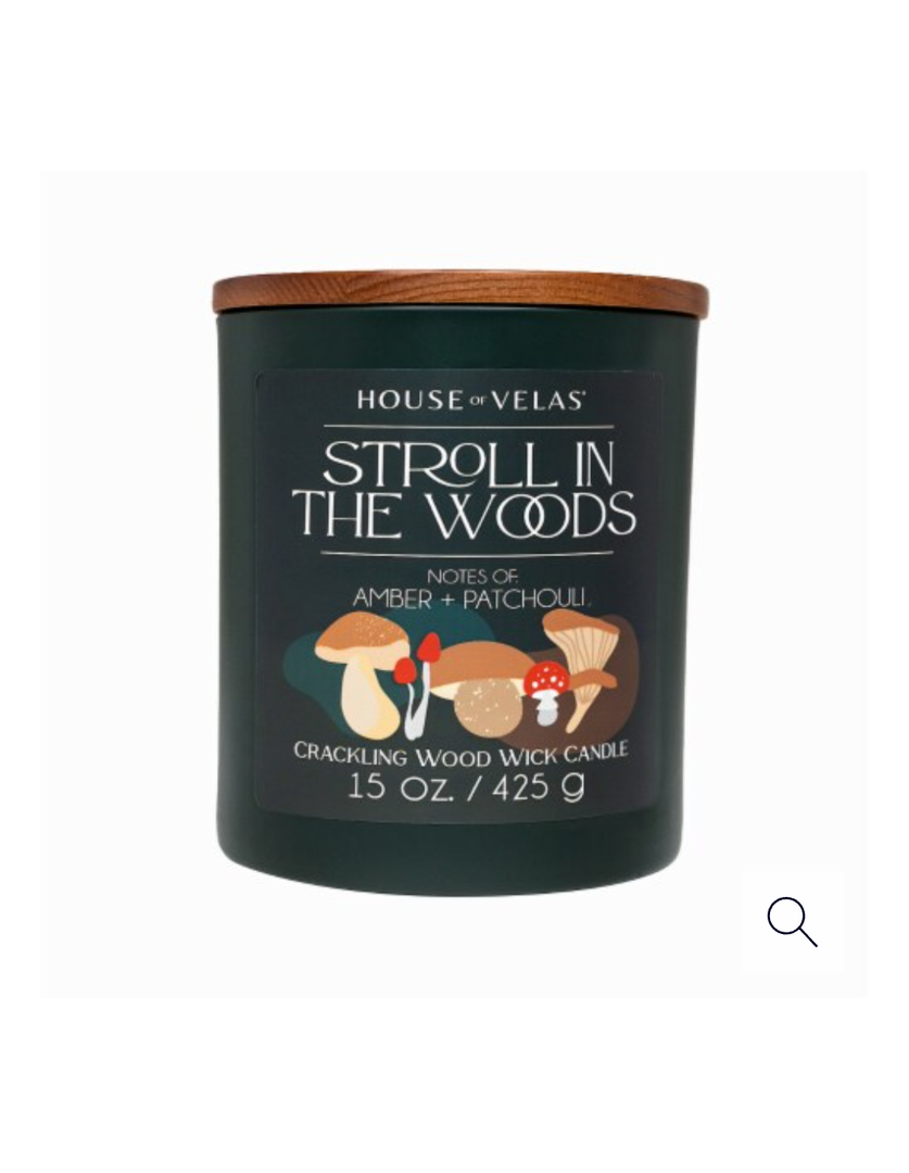 House of Velas Harvest Jar Candle Stroll in the Woods