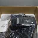 OLIXIS Under Desk Elliptical Machine, Compact, Quiet & Portable Pedal Exerciser with Adjustable Speed, LED Display, Ideal Mini Elliptical for Home or Office Workout, 17.4"L*15.94"W*10.16"H