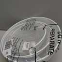 Baderke 4 Pcs Metal Mesh Food Cover 14'' 12'' 11'' 10'' food covers for outside mesh Food Domes for Outdoor Picnic Food Net Covers for Outside Keep out Flies for Table Picnic Camping(White)