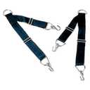 Invacare 9070 Polypropylene Sling Strap for Patient Lift, One-Size, Blue, Pack of 2
