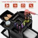 7-Layer Salon Trolley Cart with 6 Drawers, Professional Salon Rolling Cart with Wheels for Hair Stylist, Portable Barber Station with Extra Storage Space for Barber,Tattoo