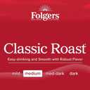 Folgers Classic Roast Coffee, Medium Roast, Keurig K-Cup Pods, 10 Count Box (EXP 01/11/27)