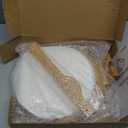 ZUJJAFY Tortilla Press 10 Inch Bamboo Tortilla Maker with 100 Parchment Paper, Mexican Tortillera Presser Homemade Tortillas Pataconera Dough Press