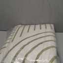 Lahome Abstract Washable Area Rug 5x7, Soft Bedroom Rug Ultra-Thin Non Slip Green Rugs for Living Room, Modern Accent Rug Large Carpet for Dining Room Office(5'x7',Green)