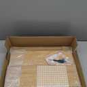 Ilyapa Wire Shelf Covers for Wire Shelving 24 x 12 in. 5 Pack PVC Faux Wood Rack Covers for Pantry, Linen Closets & Shelves, Pantry Shelf Cover - Wooden Oak Print