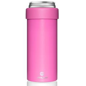 Amazon.com: JIVILILM Stainless Steel Insulated Cooler for 12oz Slim Cans | Skinny Can Drinks Holder for Hard Seltzer, Beer, Soda, and Energy Drinks: Home & Kitchen