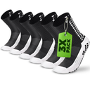 Lux Dual Grip Socks - Soccer Grip Socks for Men and Women. GripArray™ Engineered Performance & Comfort