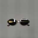 livho 2025 Trendy Oval Sunglasses - Stylish Polarized Shades for Everyday - Retro Metal Frames
