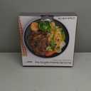 LOLYKITCH 12 In Nonstick Frying Pan Skillet with Lid, Ceramic Coating, Triply Stainless Steel, Induction Compatible, PFOAfree, Oven Safe to 600°F, Dishwashersafe, Detachable Handle