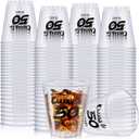 100 Pcs 50th Birthday Shot Glasses Bulk Cheers to 50 Years Birthday Cups 2 oz Disposable Cups with Plastic 50th Birthday Party Supplies Cups for Men Women