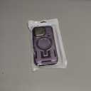 MMHUO for iPhone 16 Pro Case with Adjustable Camera Protector & Screen Protector,[Compatible with MagSafe] [Military Grade Protection] Shockproof Phone Case for iPhone 16 Pro,Purple