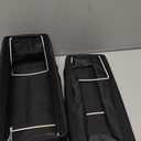 Chafer Wind Guard 2 Pack  Handle Covered Chafing Dish Wind Shield | Wind-Blocking Decorative Cover Keeps Food Warm | Buffet & Catering Display for Events & Parties (Black)