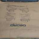 OEDRO Floor Mats Set Fits for Chevy Tahoe/GMC Yukon(Not Fit Yukon XL)/Cadillac Escalade 2021-2026 w/ 7-Seat, All Weather Trunk Mat with Backrest Mats fits Chevy Tahoe Yukon Car Liner Accessories