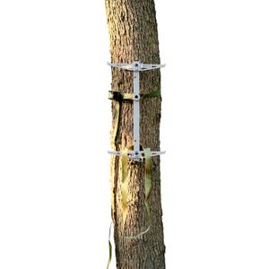 Climbing Sticks, 17 Lightweight Aluminium Hunting Climbing Sticks w/Silent Design, Tree Stand Sticks w/Pivoting V-Brackets & 20 Rope Aiders, Tree Steps for Deer Hunting Gear(Pack of 1)