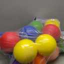 Jerify Foam Dodgeball Set 6 Inch Soft Skin Playground Dodgeballs Bulk, Low Density Foam for Non Sting Dodgeball Sports Equipment for Kids and Adults (Multicolor)